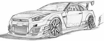 Here you can find the best nissan gtr wallpapers uploaded by our community. The New Gtr Unlesh By Sskylinee Coloring Pages Gtr Drawing Art Cars