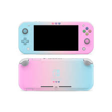 Pink nintendo switch case, pink and blue hard shell switch case, sakura pink, blue and purple omoskins. Pink Blue Hearts Nintendo Switch Lite Skin Nintendo Switch Case Nintendo Switch Accessories Nintendo Switch Games