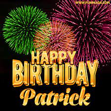 Happy Birthday Patrick Gifs Download Original Images On Funimada Com