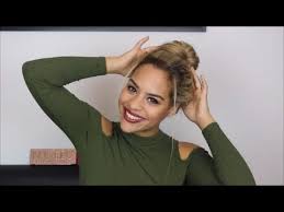 Der messy bun, zu deutsch lockerer dutt, ist ein trend im sommer 2016. Lockerer Dutt Messy Bun Youtube