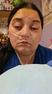 Hello family may I ask for prayers plz broke out n welps all over n really  bad chest pains n can't breath.