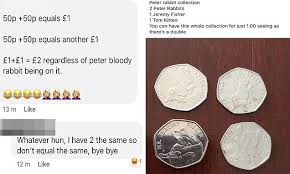 New Peter Rabbit 50P Coin To Go On Sale This Month