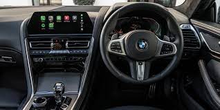 Interior bmw individual extended merino leather upholstery, fiona red/black stainless steel fabric interior trim the bmw 8 series convertible inspires with the full array of dynamics features and the agility of. Bmw 8 Series Interior Infotainment Carwow