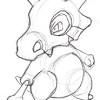 Gallery of cubone sprites from each pokémon game, including male/female differences, shiny pokémon and back sprites. 1