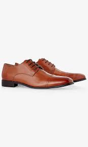 Brown Leather Oxford Dress Shoe From Express Oxford Dress Shoe Dress Shoes Brown Leather Oxfords
