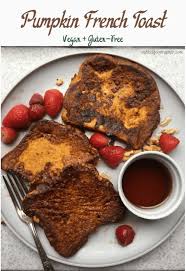 Vegan Pumpkin French Toast Rabbit Food Runner