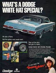 1969 Dodge Polara White Hat Special Vintage Cars Dodge Classic Cars