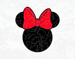 Minnie Mouse Head Svg Minnie Mouse Head Silhouette Minnie Mouse Head Vector Minnie Mouse Head Cricut Minnie Mou Minnie Minnie Mouse Mickey Minnie Mouse