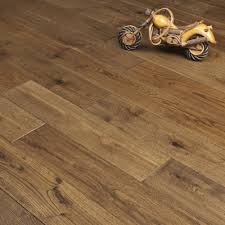 To install handscraped hardwood, line up the planks to create an appealingly rustic look. Hillwood Brandy Engineered Wood Flooring Discount Flooring Depot