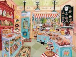 Maybe you would like to learn more about one of these? Ravensburger Corner Bakery 750 Large Piece Format Puzzle The Puzzle Collections