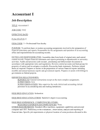 Financial reporting accountant jobs financial reporting accountants collect essential financial data and analyze it to make sure the numbers are in compliance with all applicable guidelines. Accountant I Job Description