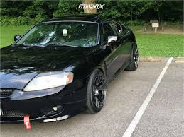 Buy wheels for your hyundai at tire rack & get them delivered super fast. 2005 Hyundai Tiburon Gt With 18x9 75 Xxr 530 And Kumho 235x40 On Coilovers 701253 Fitment Industries