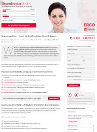 Das beamtendarlehen ist dagegen ein endfälliger kredit. Beamtendarlehen Der Ergo Versicherung Unser Testbericht