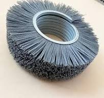 Spazzola a spirale industriale in nylon abrasivo flessibile