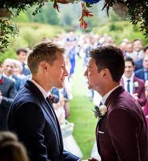 Tom daley and dustin lance black don't know which of them is the biological father of their son. Dustin Lance Black On Twitter Happy Anniversary Three Years Later Three Years Stronger
