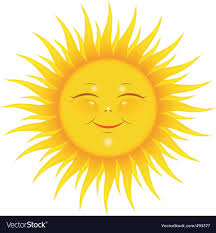 Sunshine Royalty Free Vector Image Vectorstock Sun Illustration Smiling Sun Cute Sun