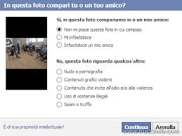 Nella schermata successiva puoi vedere. Come Segnalare E Far Rimuovere Foto Da Facebook