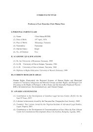 Choose your preferred document type and then, using the cv examples below as your guide, download the associated cv template and add your own content. Http Www Udsm Ac Tz Web Index Php Linkurl Download 3374