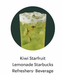 Kiwi Starfruit Lemonade Starbucks Refreshers Beverage Starbucks Lemonade Starbucks Refreshers