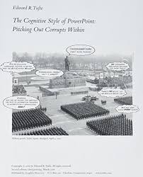 Maybe you would like to learn more about one of these? The Cognitive Style Of Power Point Von Tufte Edward R Very Good Paperback 2003 Worldofbooks