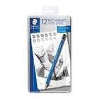 Pencil Mars Lumograph, 12 Pieces Set (100 G12) Staedtler
