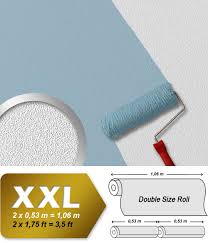 Mit dieser anleitung und der passenden tapete kannst du dich. Uberstreichbare Tapete Edem 80377br60 Struktur Vliestapete Xxl Decken Wand Tapete Feine Struktur Uber Streichbare Weiss 26 50 Qm Profhome Shop