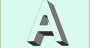 3d letters alphabet template worksheets. How To Draw 3d Block Letters 11 Steps With Pictures Wikihow
