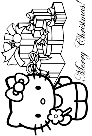 Kostenlose ausmalbilder in einer vielzahl von ausmalbilder hello kitty zum ausmalen. Ausmalbilder Weihnachten Bild Hello Kitty Frohe Weihnachten