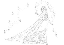 Printable coloring sheets for kids and their parents. Coloring Pages With Elsa In White Dress Frozen 2 Cristina Is Painting Elsa Coloring Pages Frozen Coloring Frozen Coloring Pages