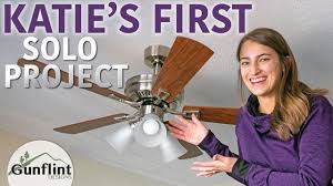 How to install a ceiling fan on a cathedral ceiling | ask this old house. How To Install A Ceiling Fan Youtube