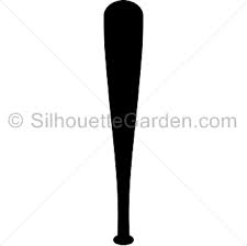 Baseball Bat Silhouette Bat Silhouette Silhouette Clip Art Silhouette Free