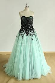 Strapless Vintage Mint Green A Line Prom Dress Wedding Dress Etsy In 2020 Black Wedding Dresses Green Wedding Dresses Boho Wedding Gowns