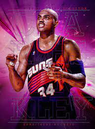 Charles Barkley Posterizes Legend Series On Behance Charles Barkley Basketball Players Nba Nba Legends