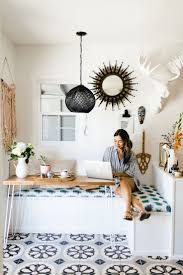 An Eclectic And Modern Bungalow In Phoenix Arizona Via Design Sponge Contemporary Home Furniture Dining Room Design Dining Room Small