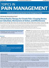 Topics in Pain Management