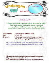 Proposal reuni smp n painan angkata. 5 Contoh Undangan Reuni Sd Smp Sma Smk Dan Kuliah