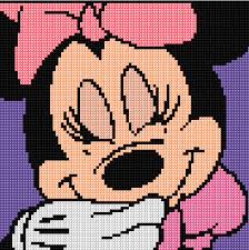 This is for the minnie mouse 729 design. Handarbeit Minnie Mouse Counted Cross Stitch Kit Bastel Kunstlerbedarf Elite Eshop Eu