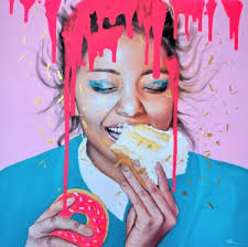 Des yeux aux mains en passant par la bouche : peinture et nourriture !