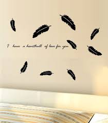 See the gallery for tag and special word feather. New Feather Quotes Wall Sticker Art Living Room Removable Decals Home De Other Sporting Goods
