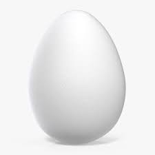 White Egg 3d Model Ad White Egg Model 3d Model Brochure Design Template Model