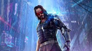 Glasses, keanu reeves, prosthesis, cyberpunk 2077, cd projekt cyber, samurai, cyberpunk, cyberpunk 2077, video game art, logo. Cyberpunk 2077 Johnny Silverhand 4k Wallpaper 3 1543