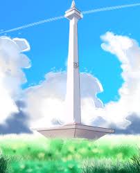 Cara menggambar monas belajar menggambar dan mewarnai youtube. Artstation Background Anime Style Flow Flow