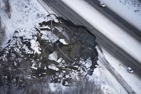 Видео terremoto en alaska de. Alaska Inspecciona Danos Por Grandes Terremotos
