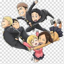 Junior high has a lot of moments where it kinda showed the 'future' (this was just before the 57th expedition) just like that moment when reiner and bertolt got saved by a cannon. Armin Arlert Attack On Titan Junior High Anime Mikasa Ackerman Cartoon High School Characters Transparent Background Png Clipart Hiclipart