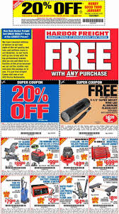 Harbor Freight 20 Off Purchase Coupon Free Flashlight Multi Purpose Scissors Coupon Coupon Apps Harbor Freight Coupon Coupons