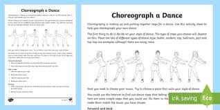 Eight tips to help you to perfect your technique and become a better dancer, including finding the right teacher, working on posture, and more. Choreograph A Dance Activity