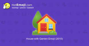 House with garden emoji meanings, symbols, emoticons, texts. House With Garden Emoji Meaning With Pictures From A To Z