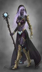 So Here S What Link Ended Up As I Introduce You My Drow Sorceress Necromancer Xunae The Concept Is Pretty Much Mine But S Dark Elf Fantasy Wizard Female Elf
