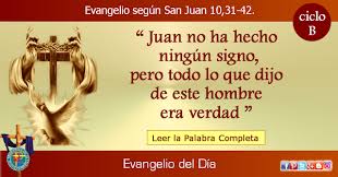 Misioneros De La Palabra Divina Evangelio San Juan 10 31 42 Evangelio San Mateo Libro De Isaias Evangelio