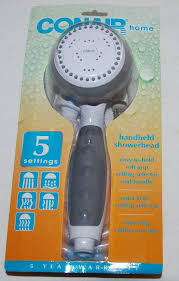 Conair Home Handheld Shower Head 5 Settings Pr5200ch Pulsating Massage New Handheld Shower Head Shower Heads Clorox Wipes